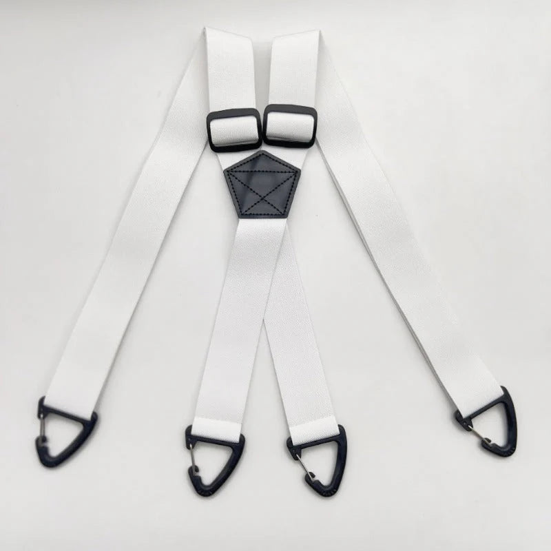 Secure Carabiner Hook Suspenders