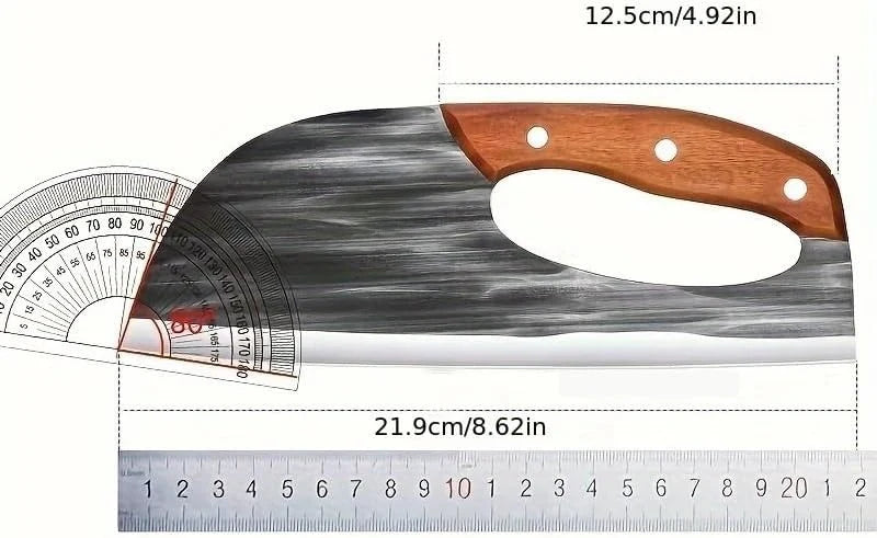 Sharp Ergonomic Kitchen Cleaver