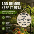 Sassy Happy Place Sign