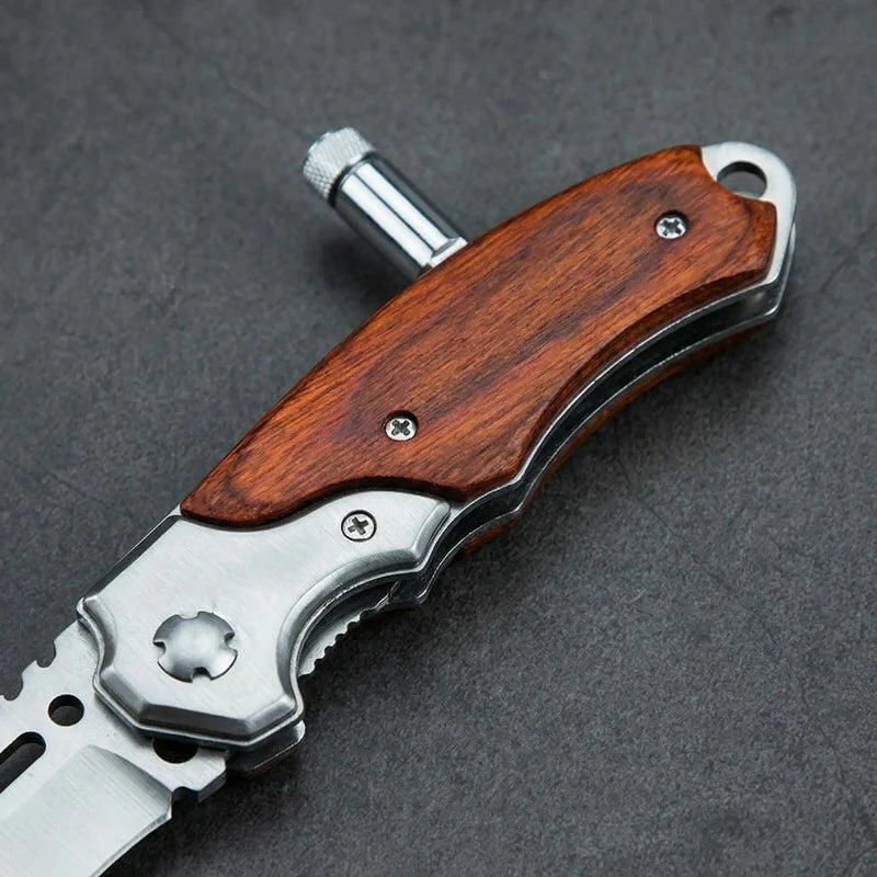 2-in-1 Folding Adventure Knife