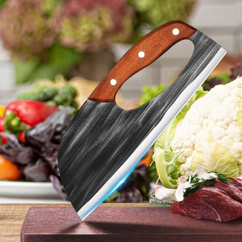 Sharp Ergonomic Kitchen Cleaver