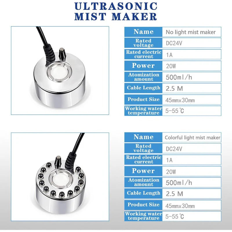 Ultrasonic Mist Fogger