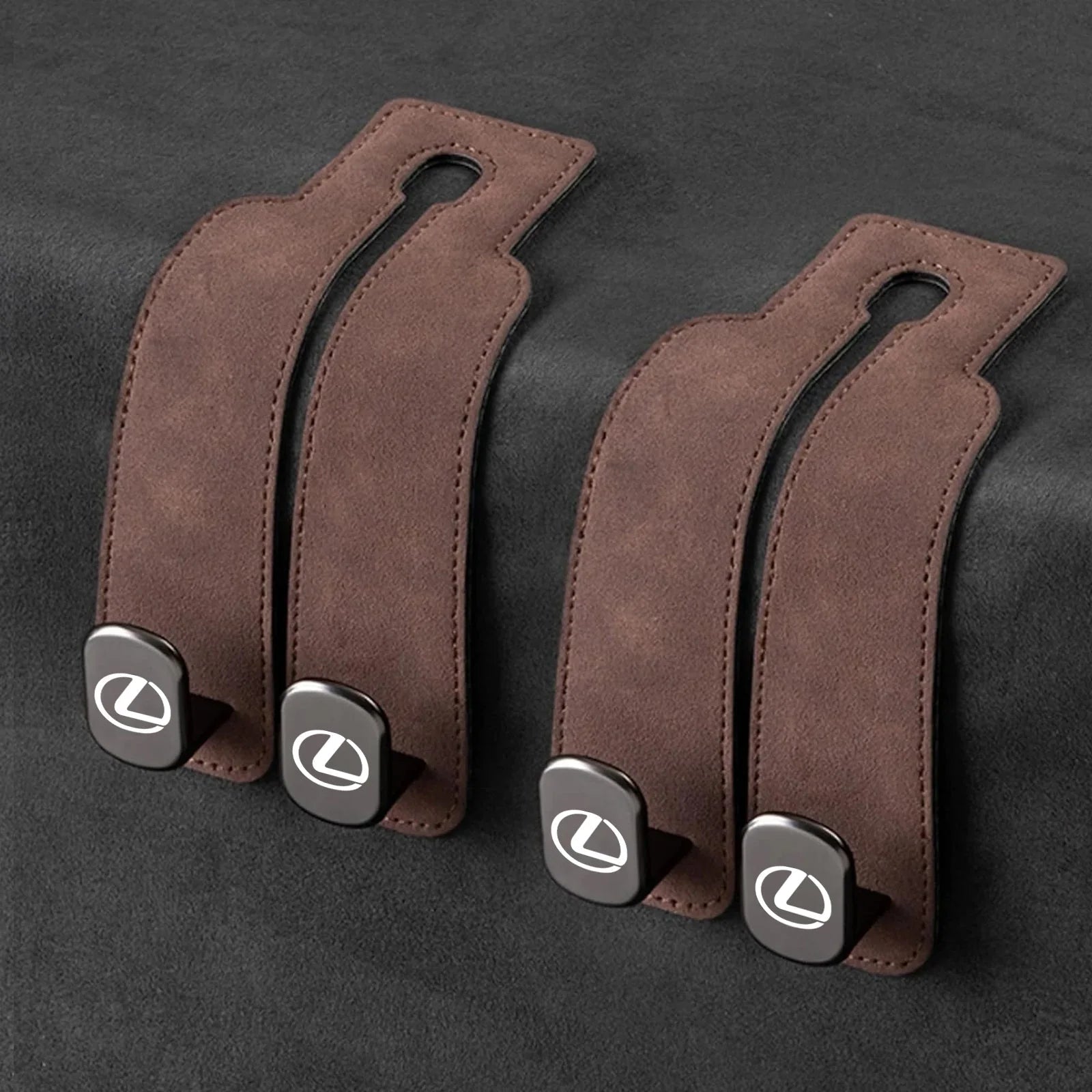 Eptchn Car Headrest Hooks for Purse