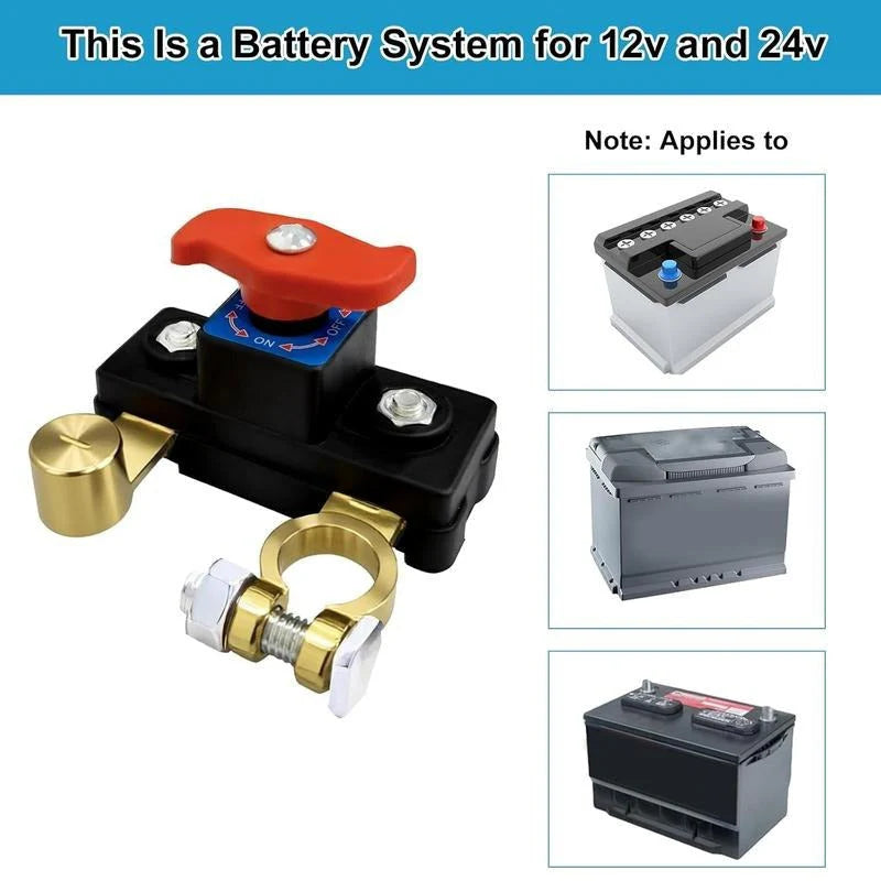 Brass Battery Disconnect Switch