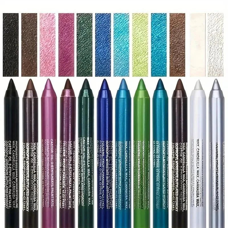 Waterproof Eyeliner Pencil Set
