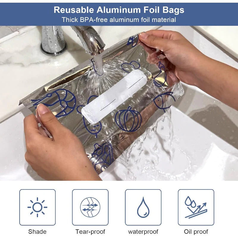 Reusable Foil Storage Bags