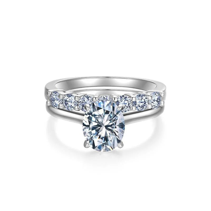 Brilliant Gold CZ Ring