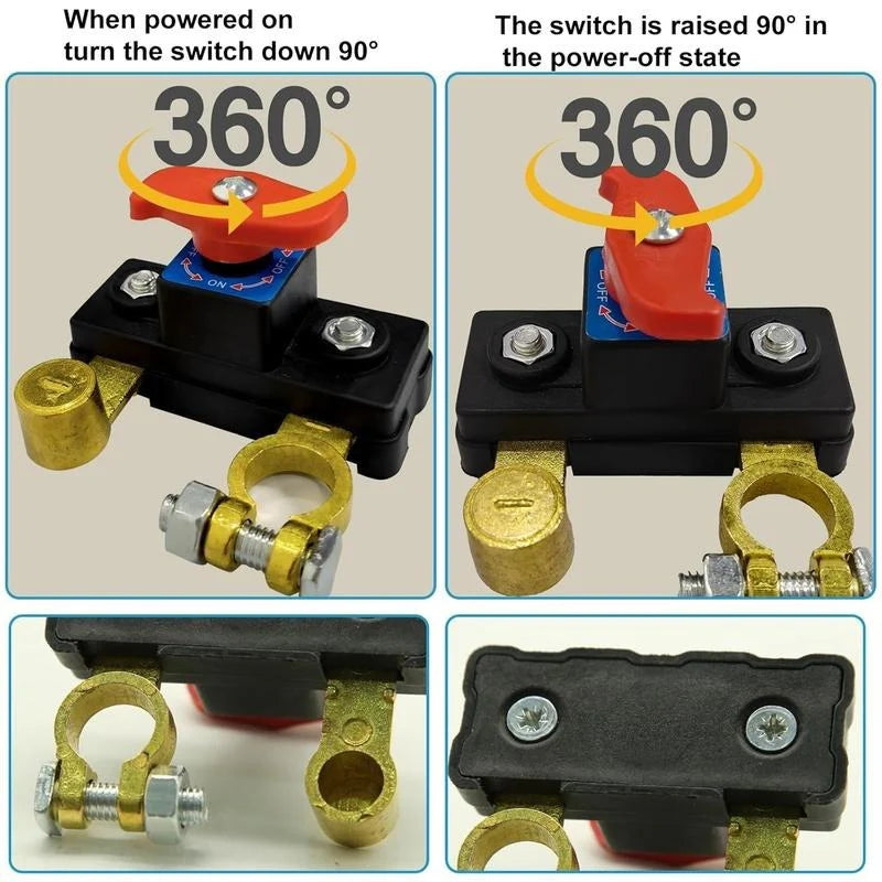 Brass Battery Disconnect Switch