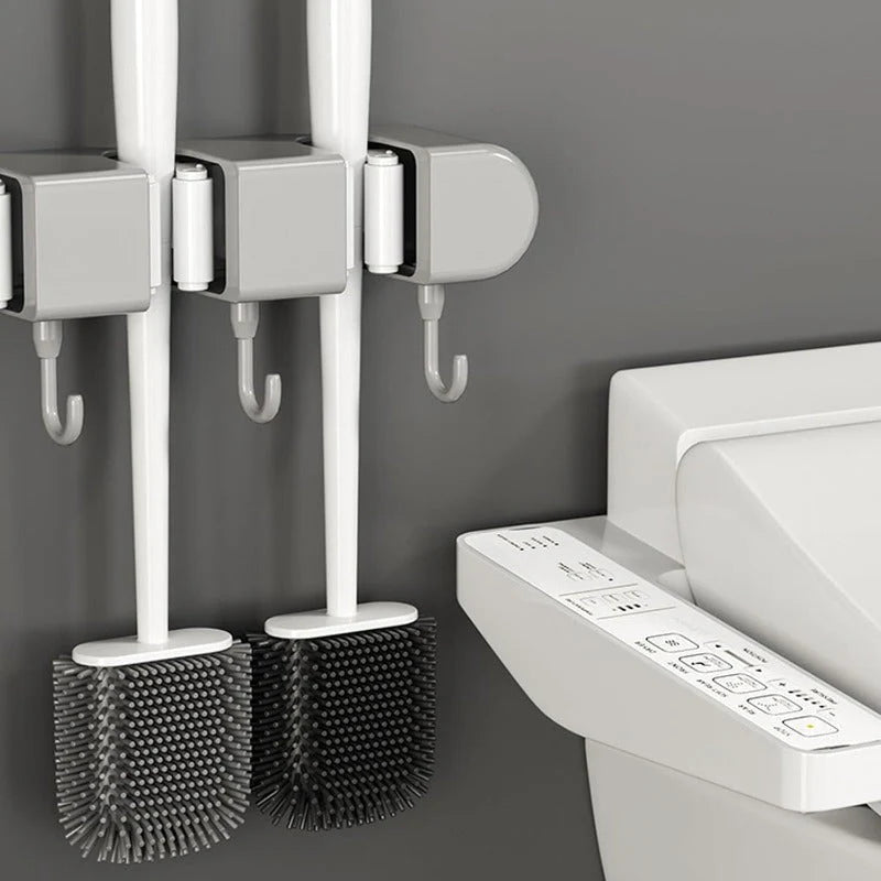 Drill-Free Wall Mop Holder