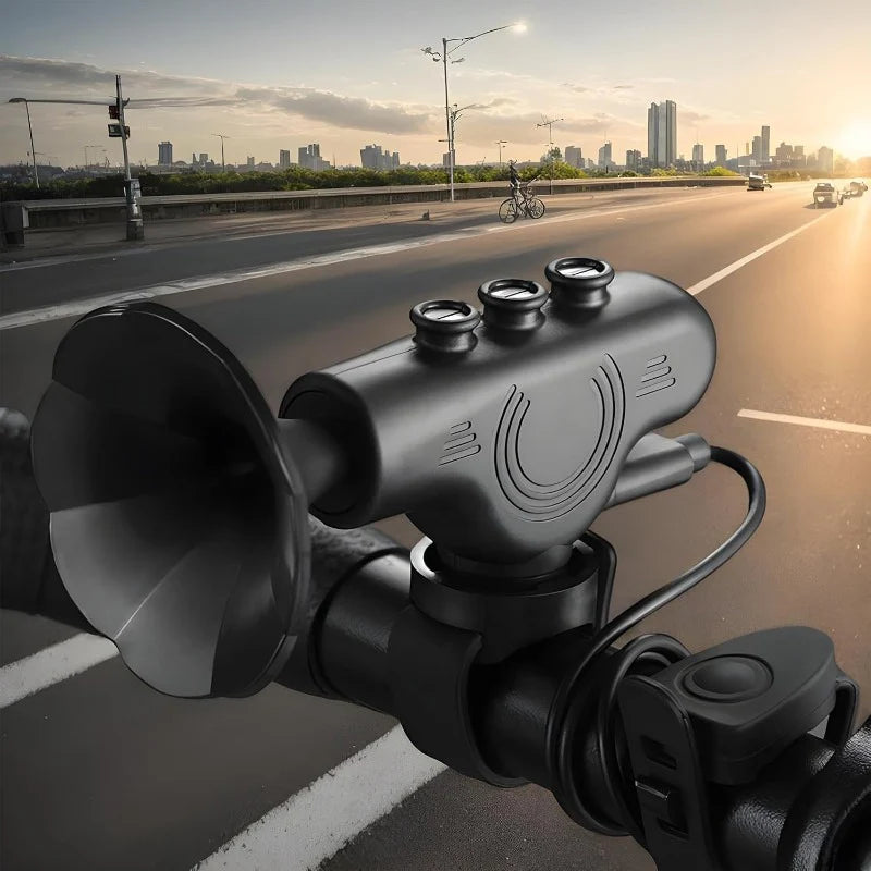 120dB Loud Electric Bike Horn