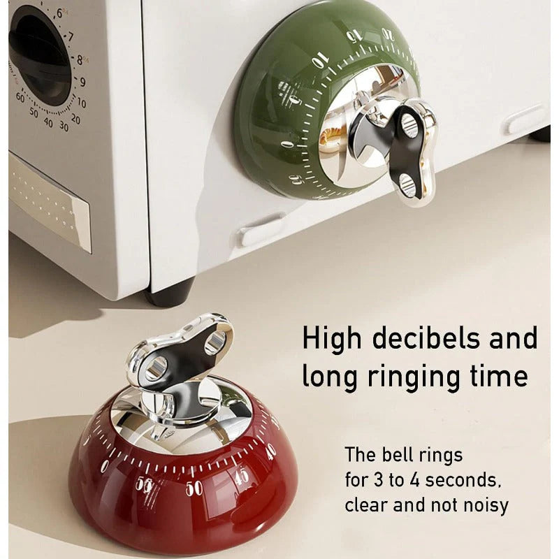 Magnetic Mechanical Kitchen Timer