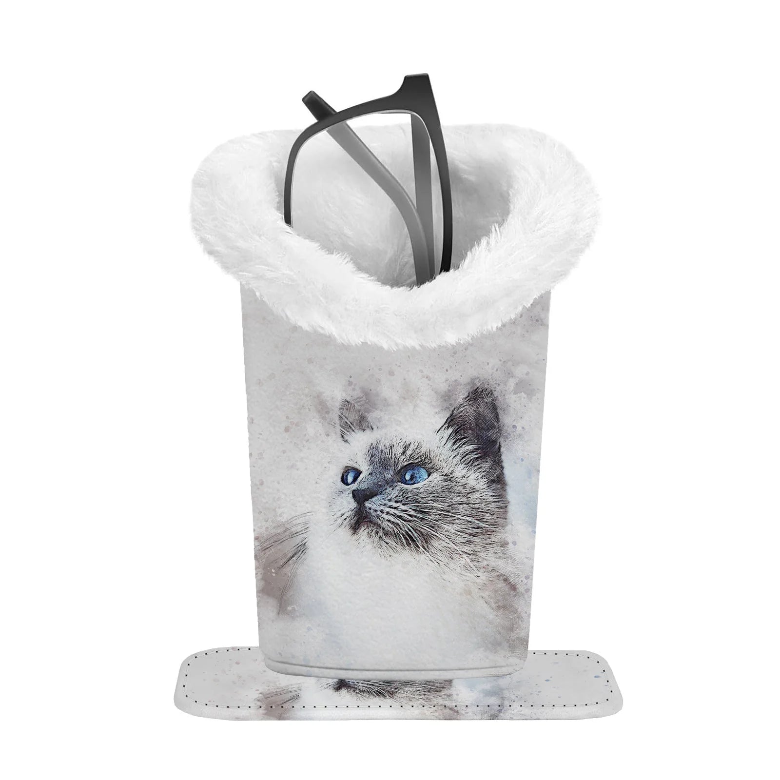 PU Leather Glasses Stand