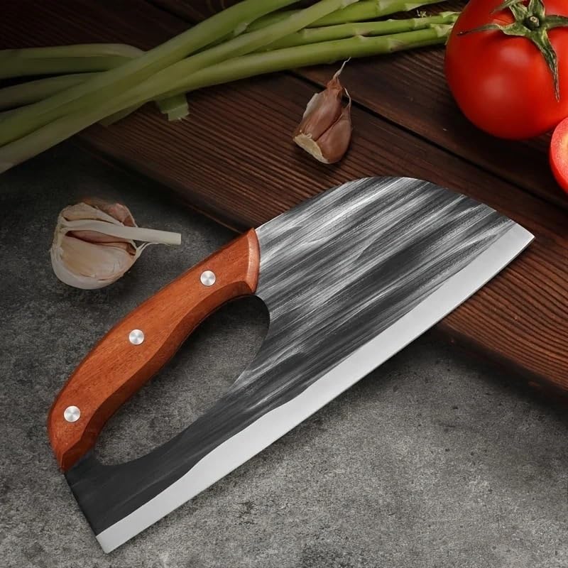 Sharp Ergonomic Kitchen Cleaver