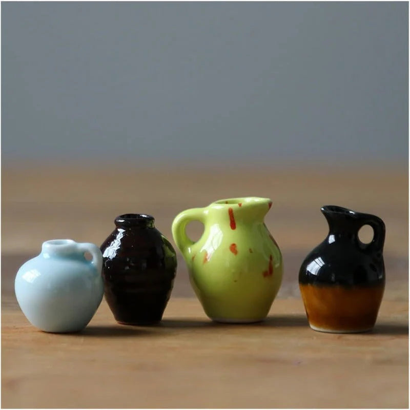 Ceramic Miniature Vase Magnets