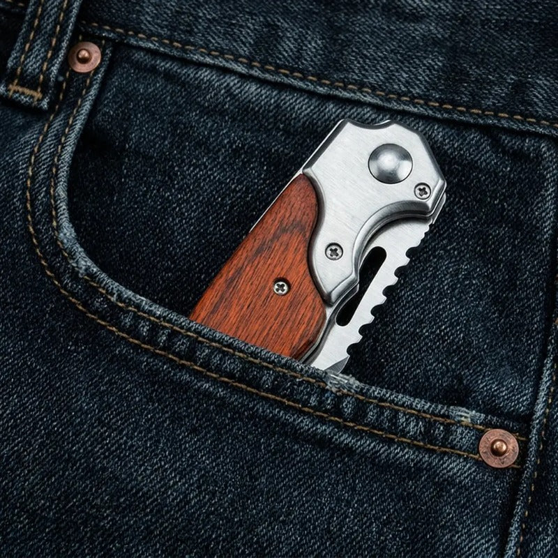 2-in-1 Folding Adventure Knife