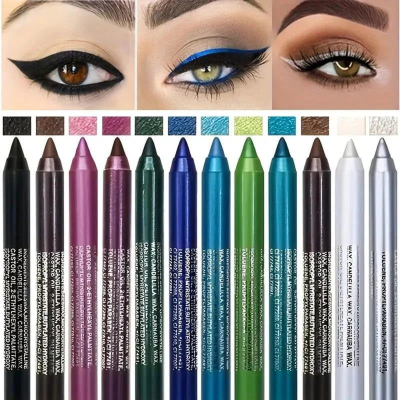 Waterproof Eyeliner Pencil Set