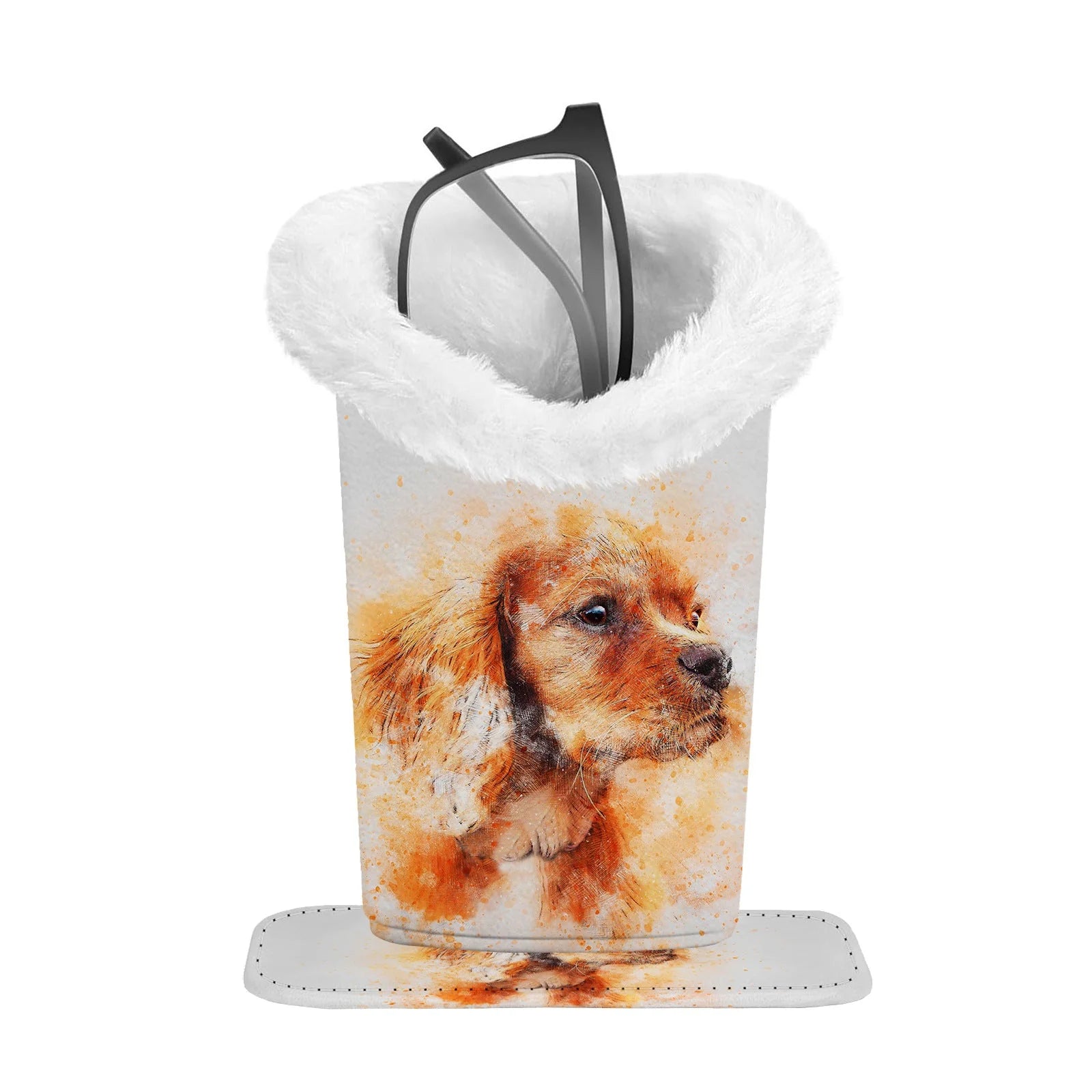 PU Leather Glasses Stand