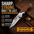 2-in-1 Folding Adventure Knife