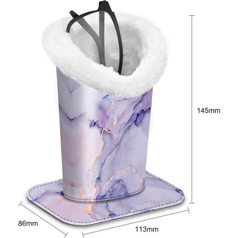 PU Leather Glasses Stand