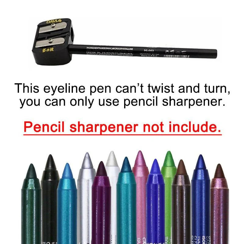 Waterproof Eyeliner Pencil Set