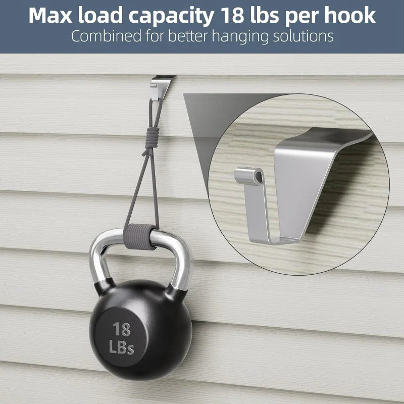 No-Drill Vinyl Siding Hooks