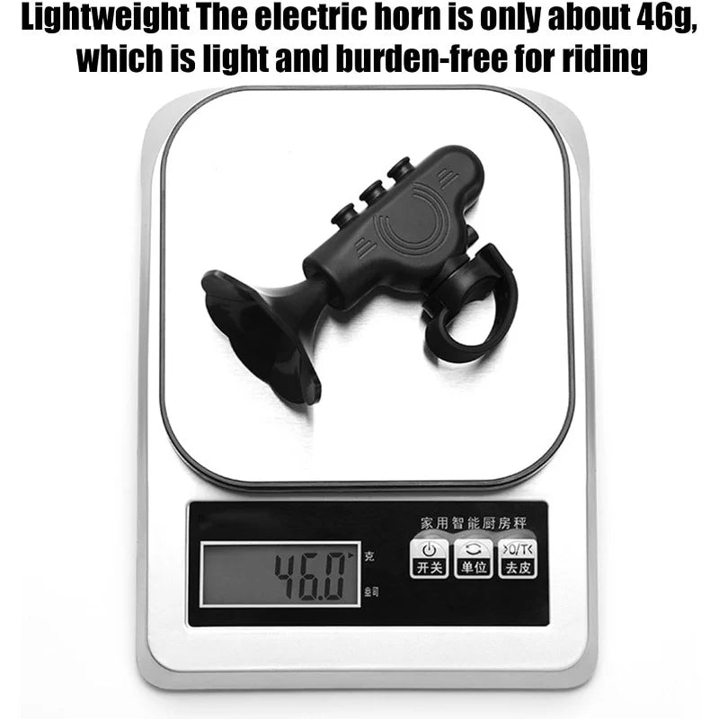 120dB Loud Electric Bike Horn
