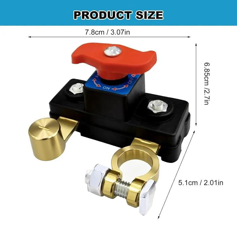 Brass Battery Disconnect Switch