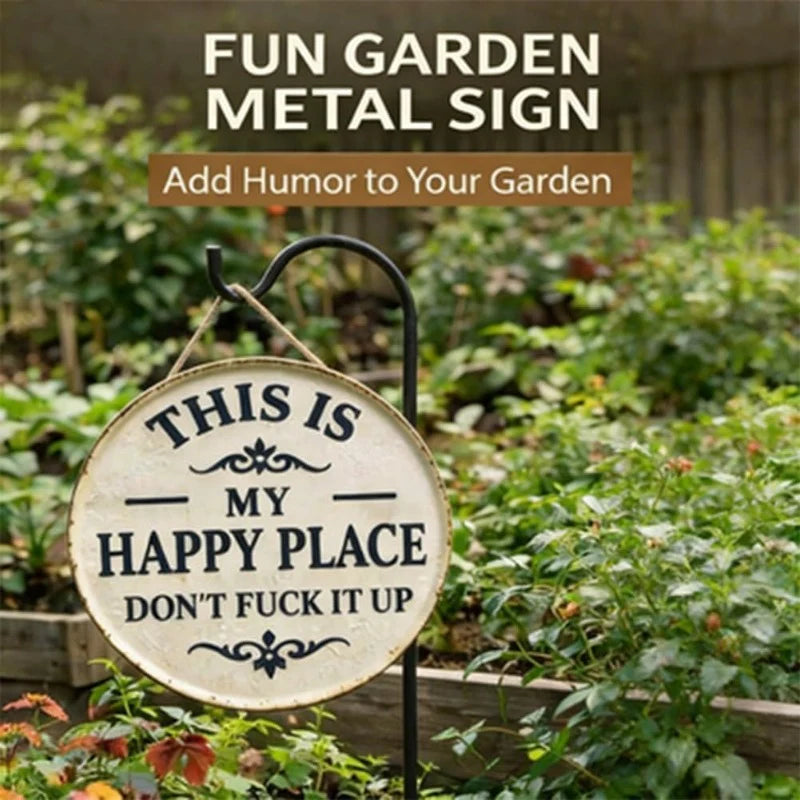 Sassy Happy Place Sign