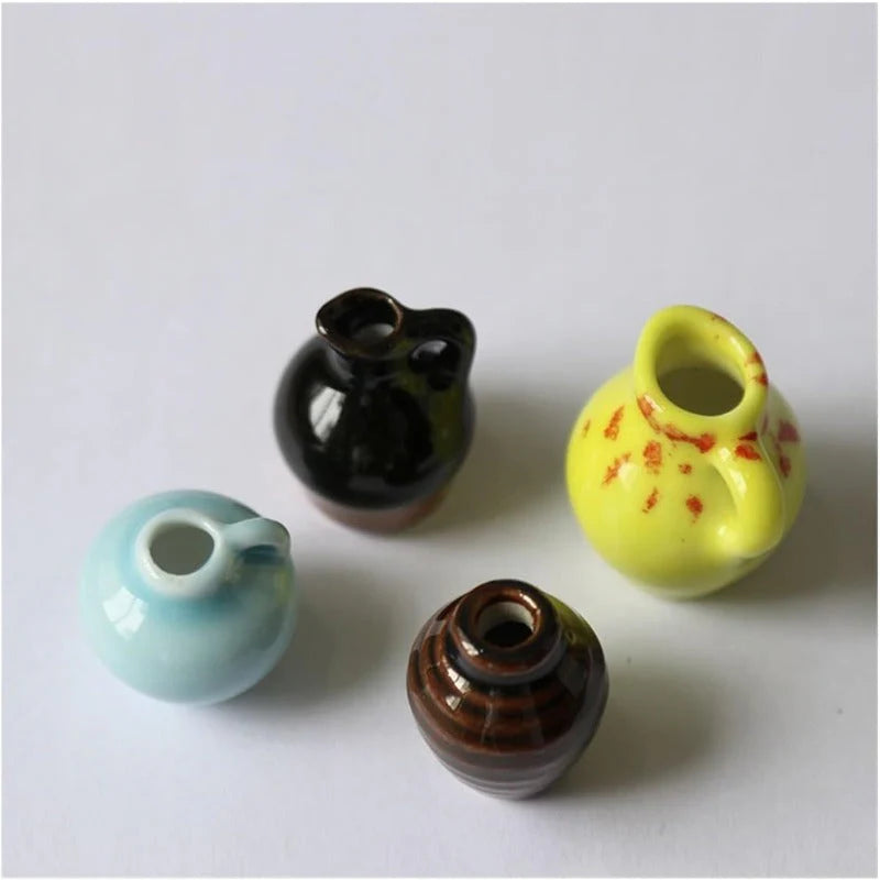 Ceramic Miniature Vase Magnets