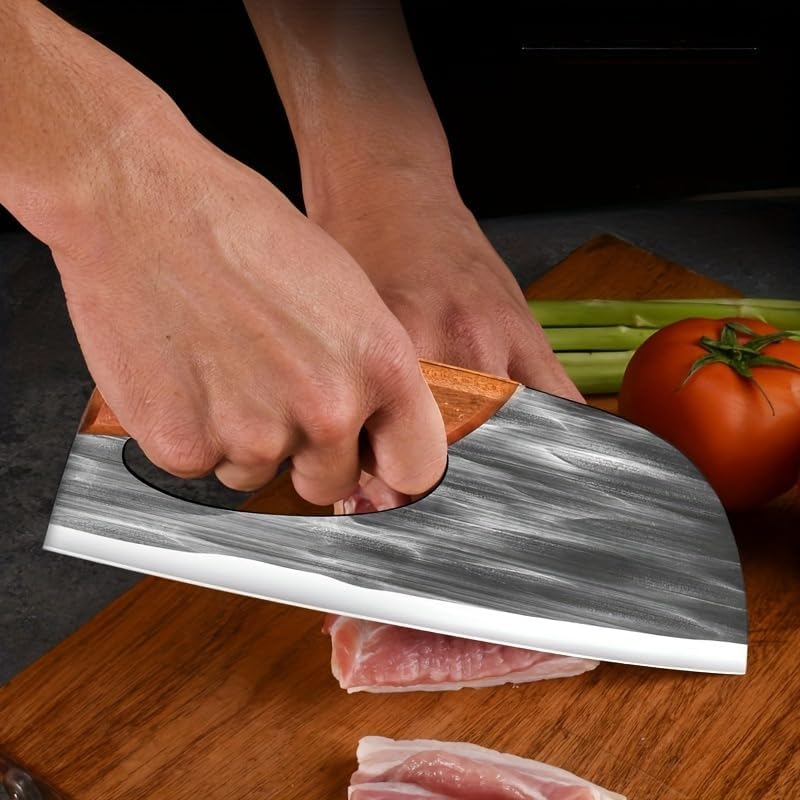 Sharp Ergonomic Kitchen Cleaver