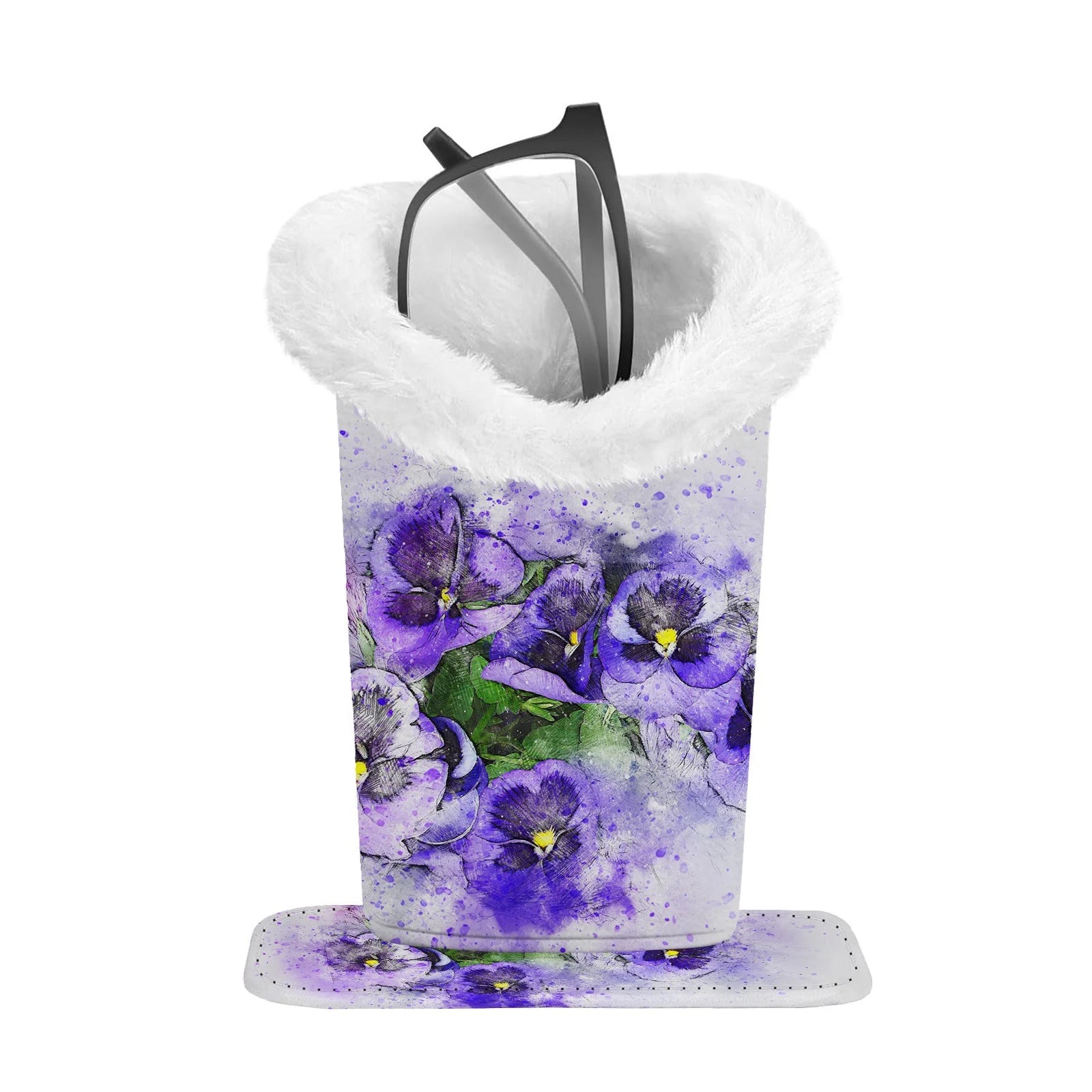 PU Leather Glasses Stand