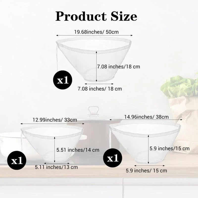 Reusable Nylon Strainer Bag