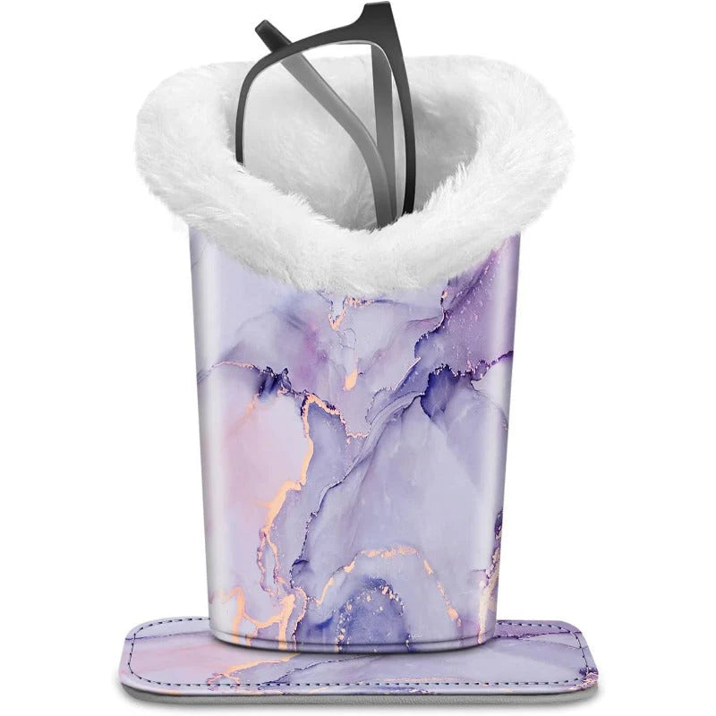 PU Leather Glasses Stand
