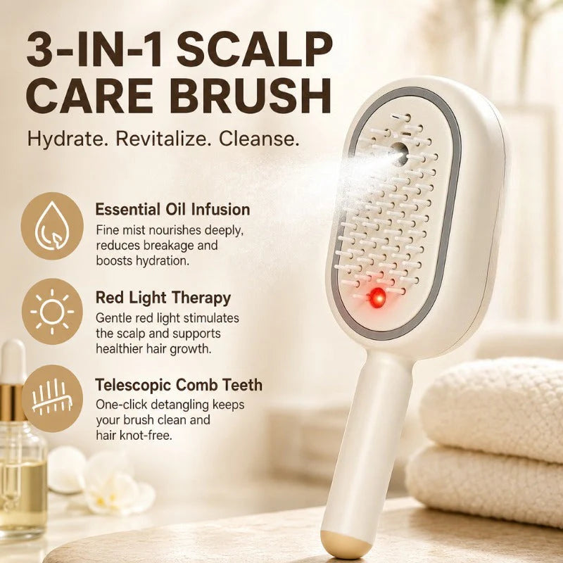 3-in-1 Scalp Spa Brush
