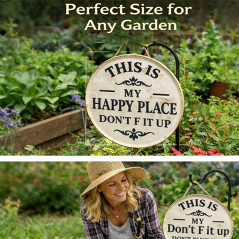 Sassy Happy Place Sign